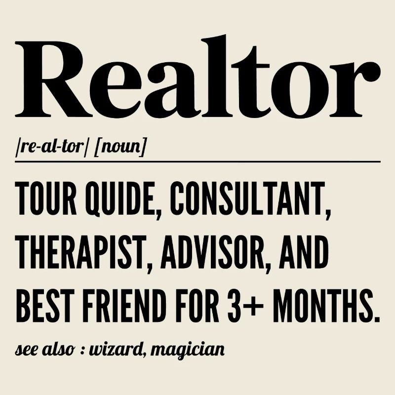 Définition Humour Agent Immobilier - Realtor