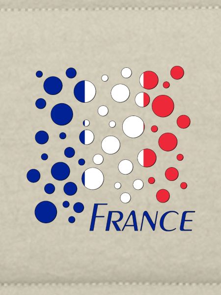 French Circle Dots Pattern