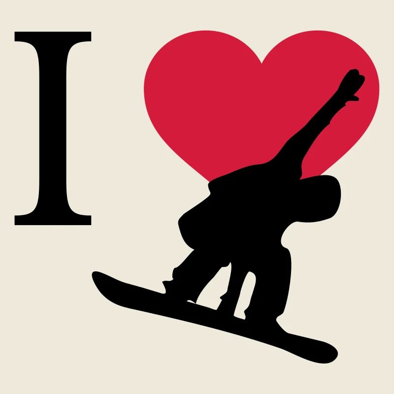 I Love Snowboarding