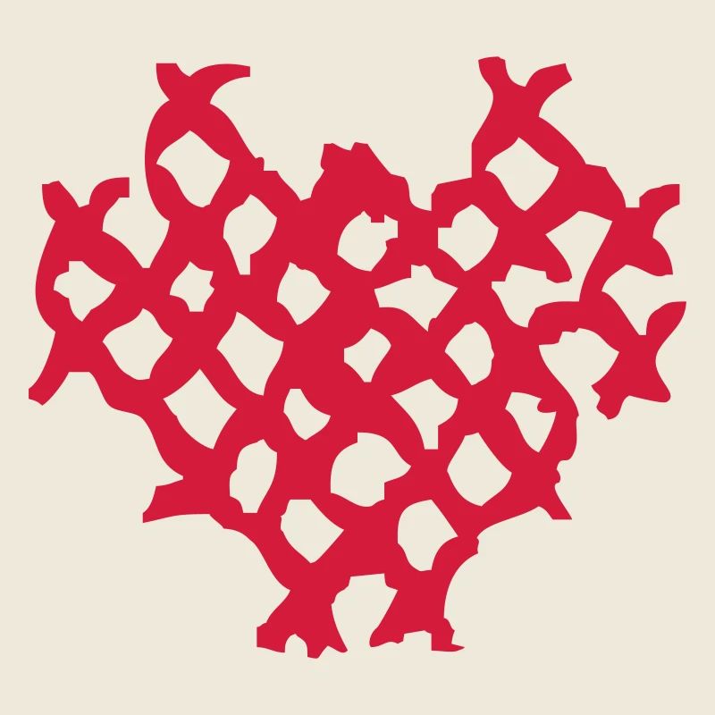 Waffle heart