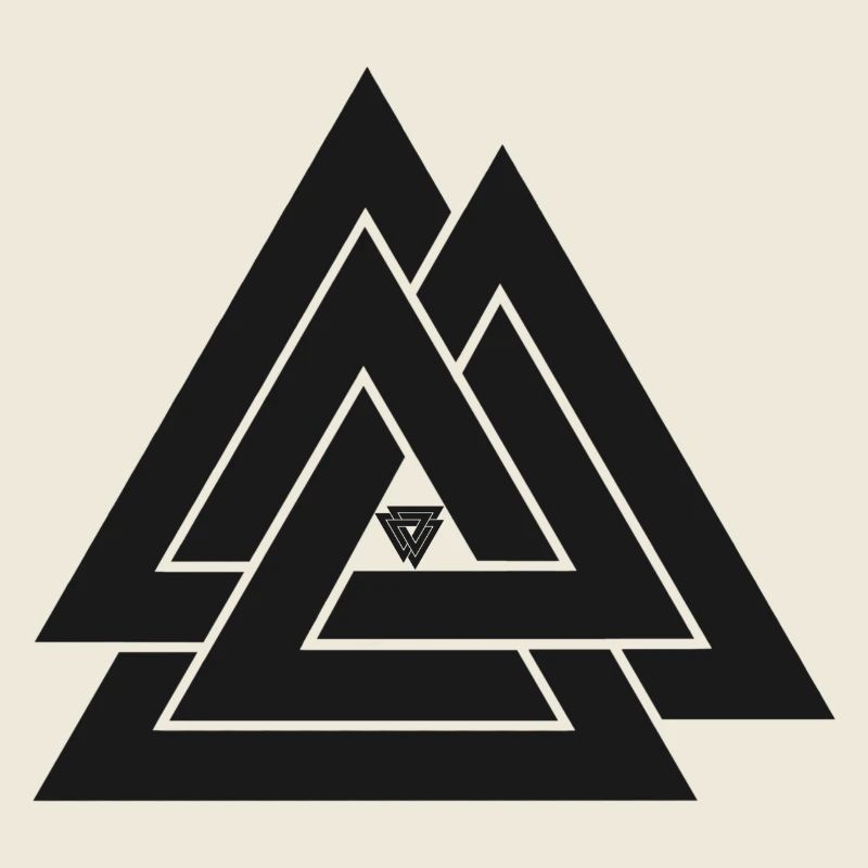 Valknut Wikinger Symbol
