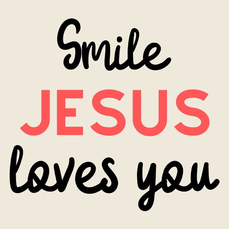 Jésus aime, cadeau, Jésus, foi, Dieu