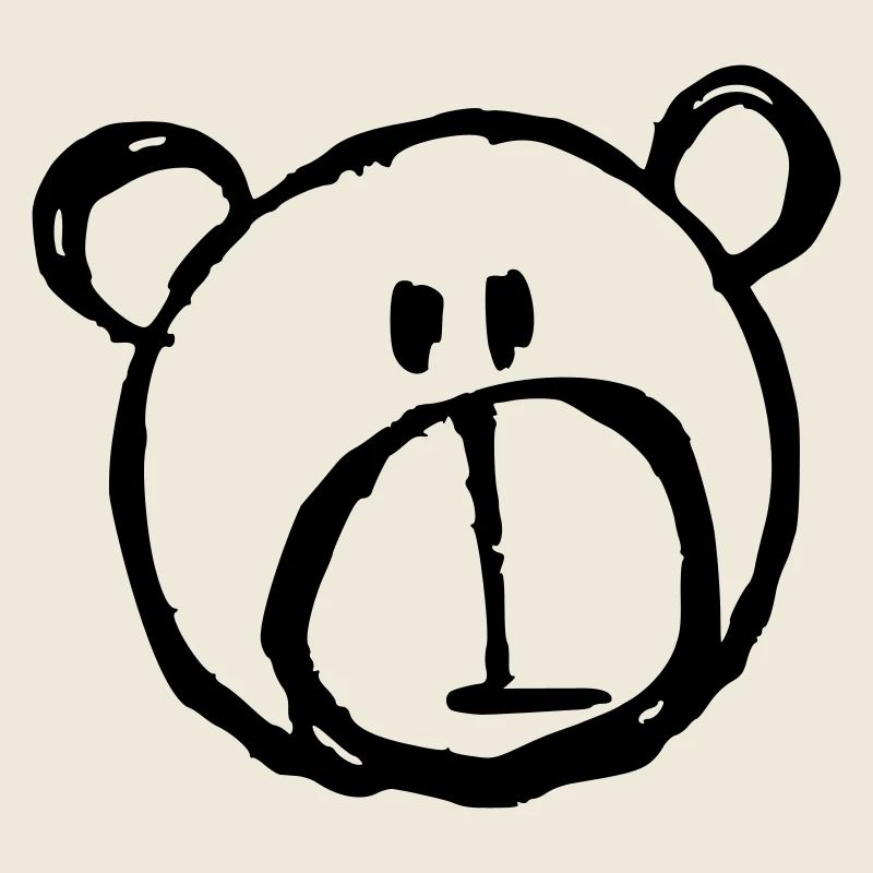 Simple Teddy Bear Dessin Team Teddi