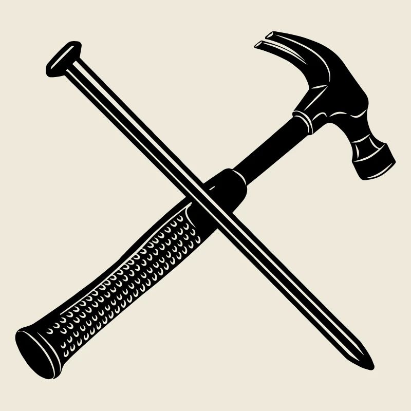 Hammer und Nagel