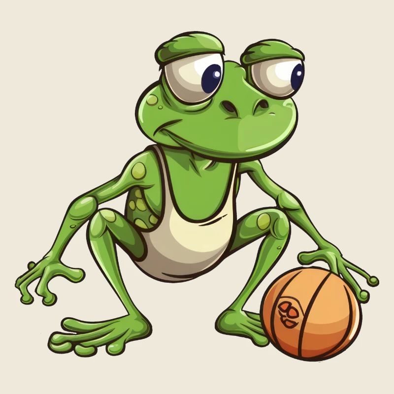 Basketball Frosch