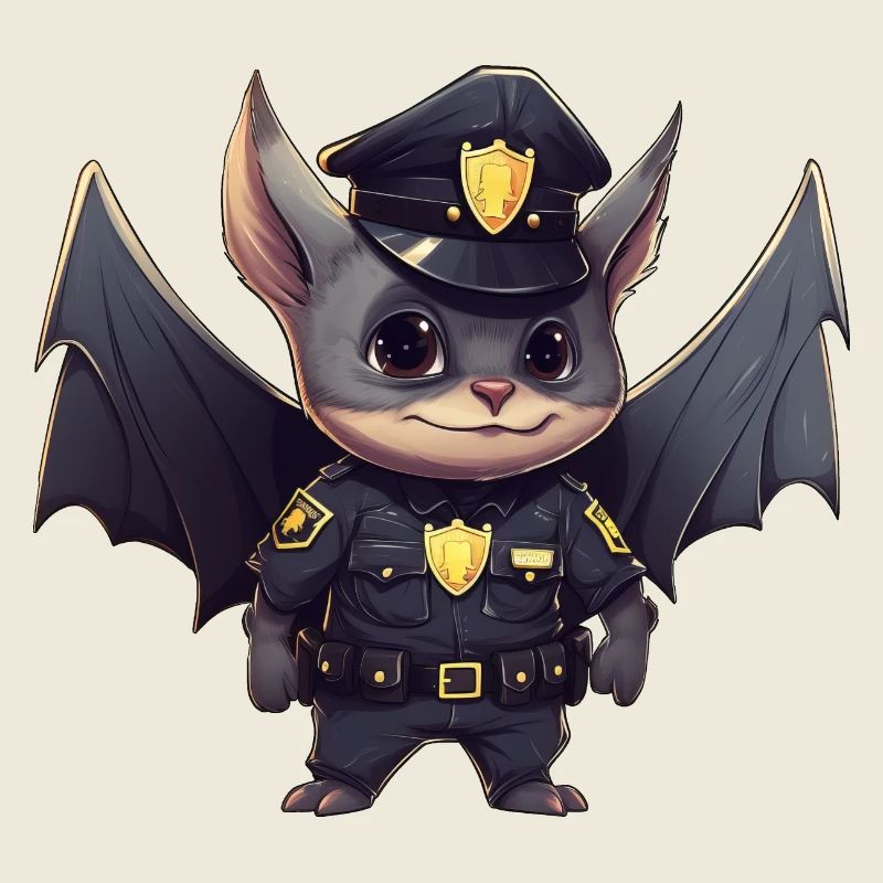 Fledermaus Polizei