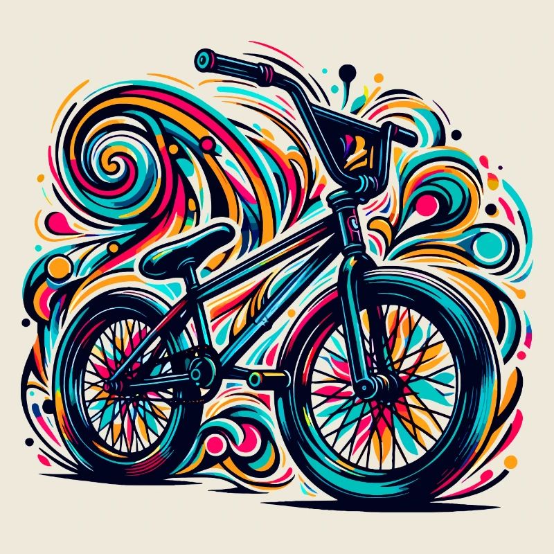 Vélo Bmx Retro - BMX Vintage Design