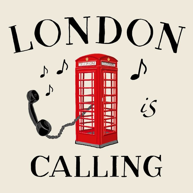 London is calling, England, red phone booth