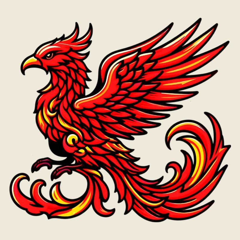 Phénix rouge