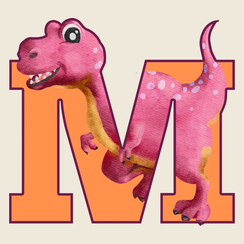 M- DINOSAURE, personnalisable