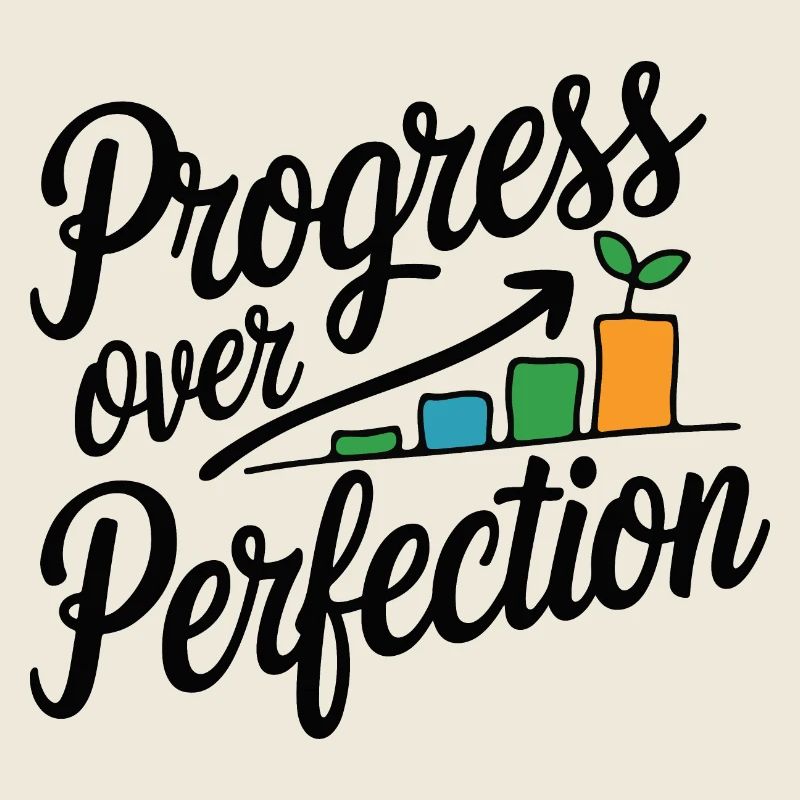 Progression au-dessus de la perfection Courbe de croissance