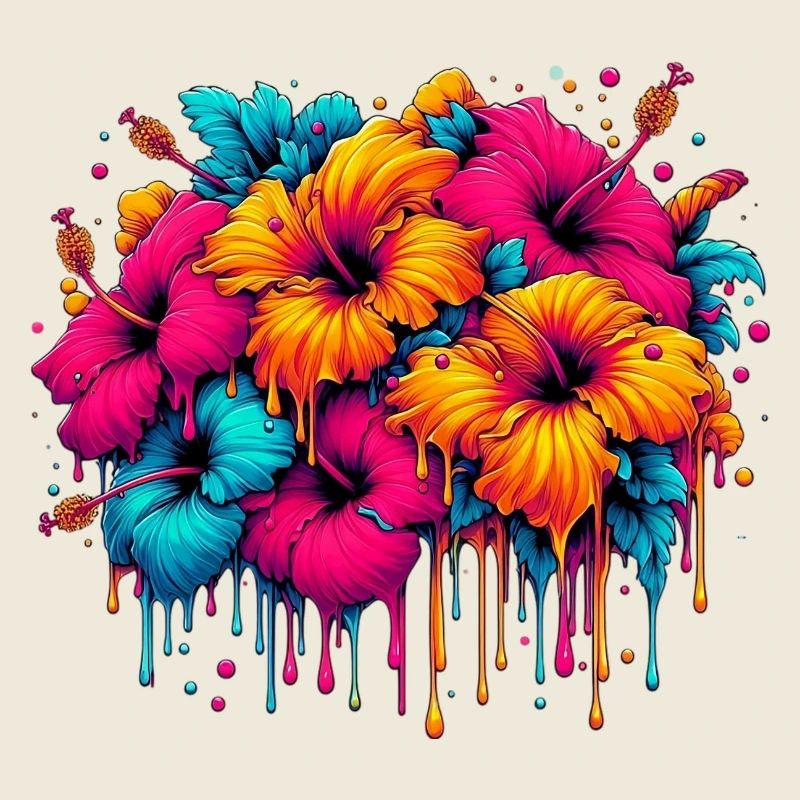 Fleurs d’hibiscus