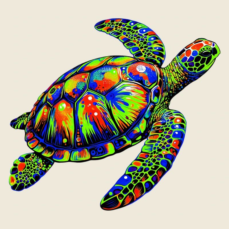Tortue marine