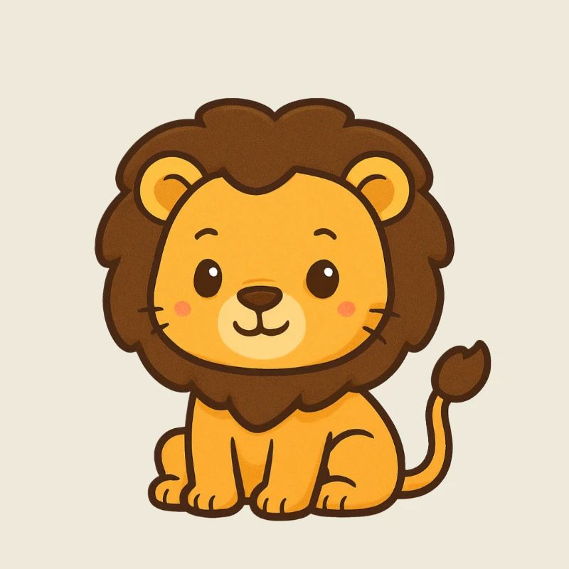 Lion mignon