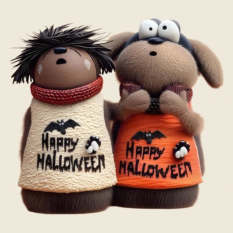 Double Spooky Trouble – Funny Halloween Wooligans