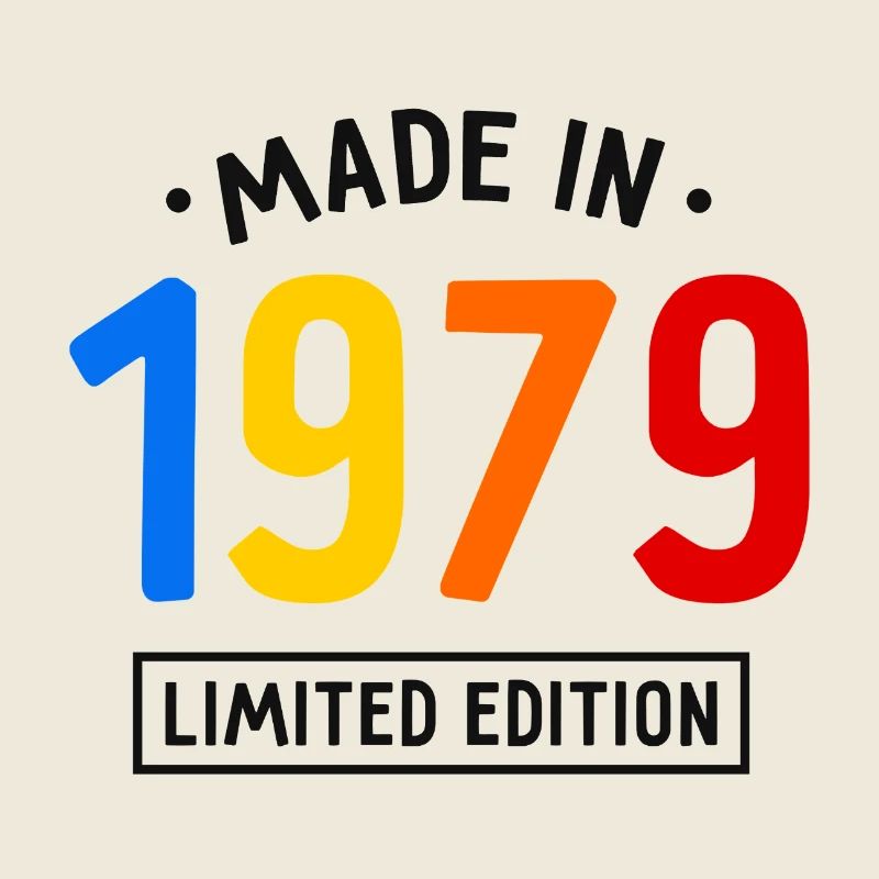 Fabriqué en 1979 - Edition limitée - Année de naissance