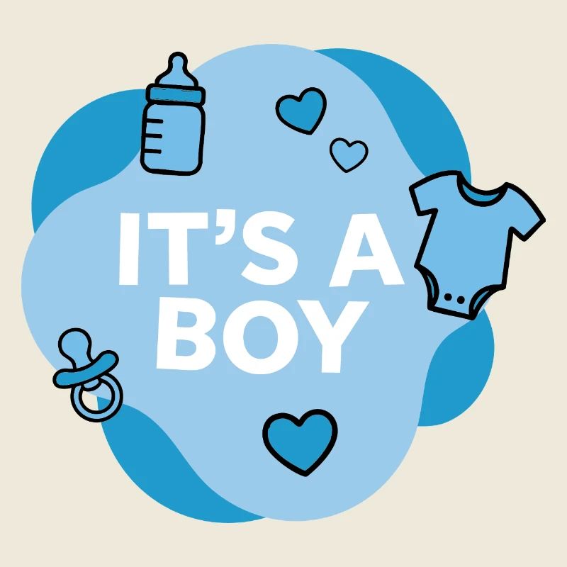 C’est une baby shower de bébé garçon