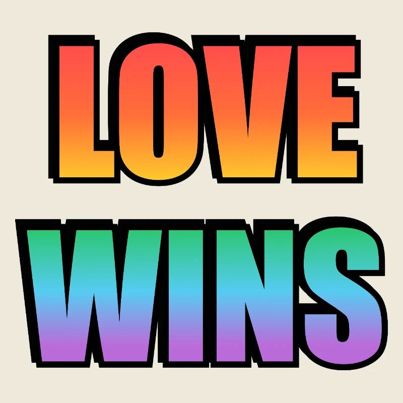 Love Wins Rainbow Gradient