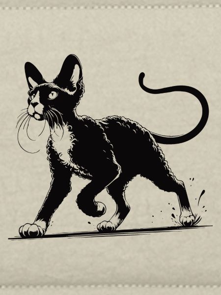 Devon Rex Design – Charmant und einzigartig