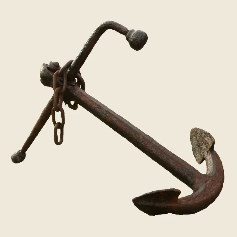 Rusted Anchor Nautical