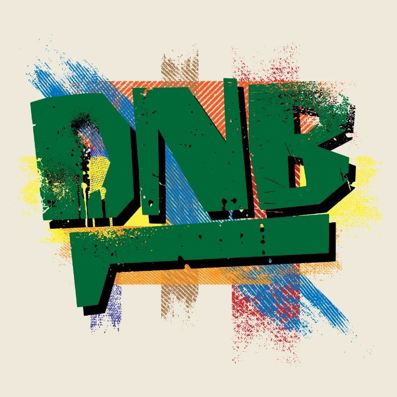 DNB-Graffiti-Ausbruch