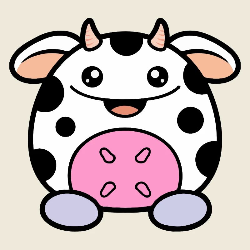 Peluche Vache Kawaii