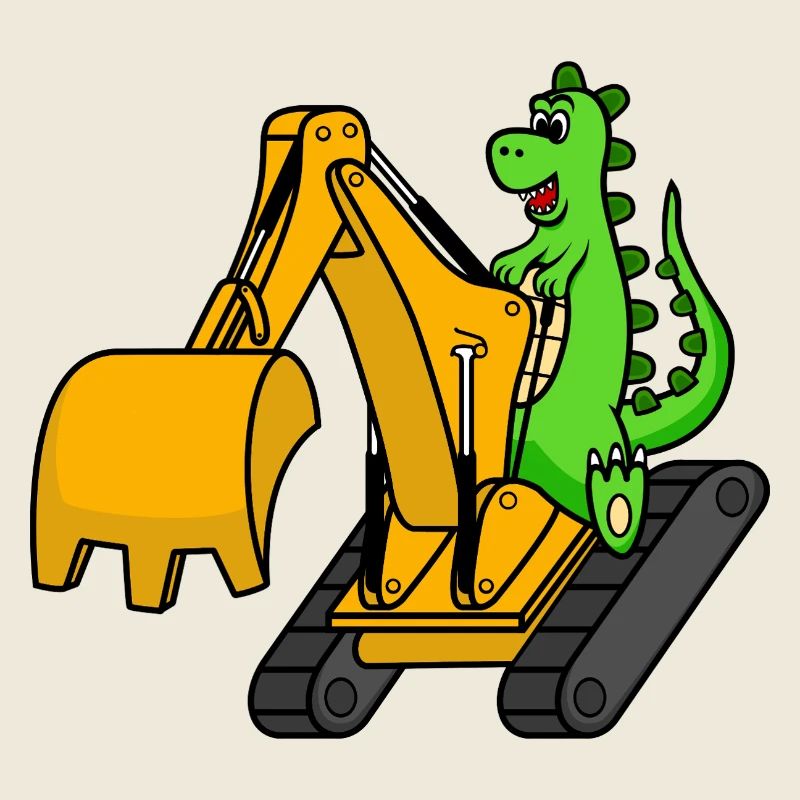 Dino Bagger Dinosaurier
