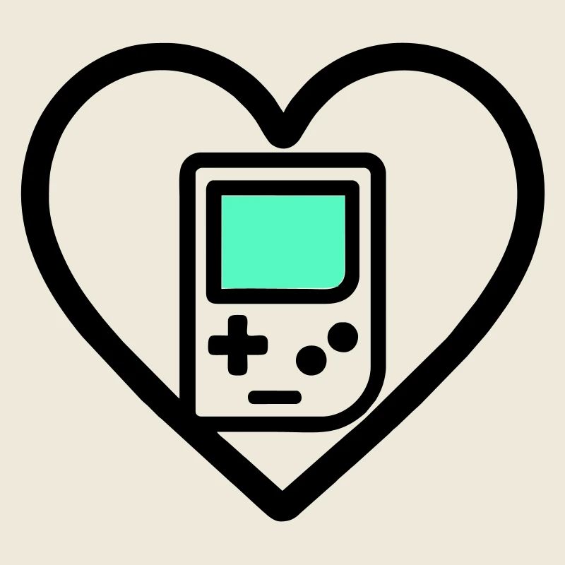 Retro Heart – Console portable rétro
