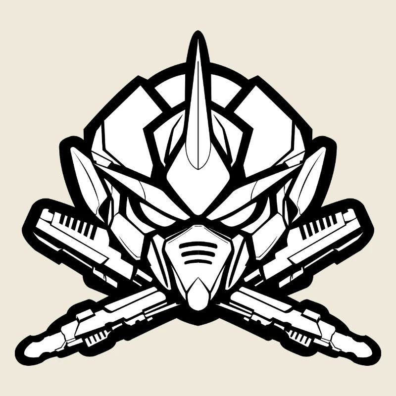 One Bulky Mech - Tête de logo v2