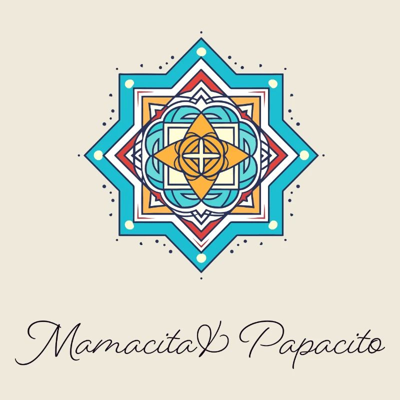 Mamacita Papacito Mandala Star