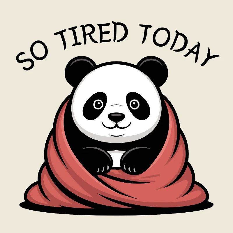 Panda Kuscheltraum unter Decke
