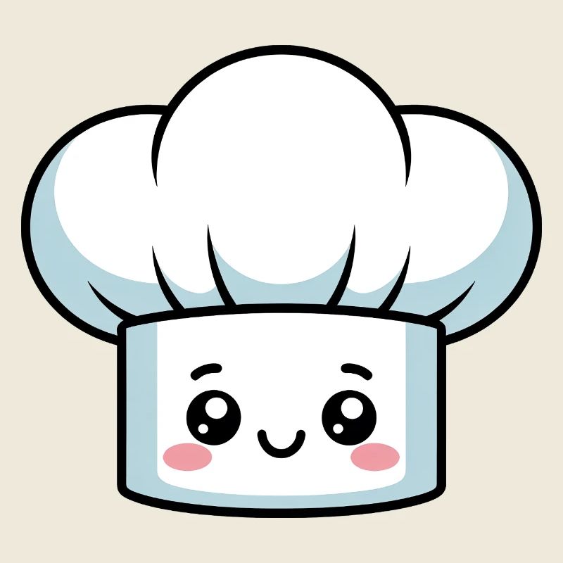 Chapeau de chef Kitchen Hood Comic