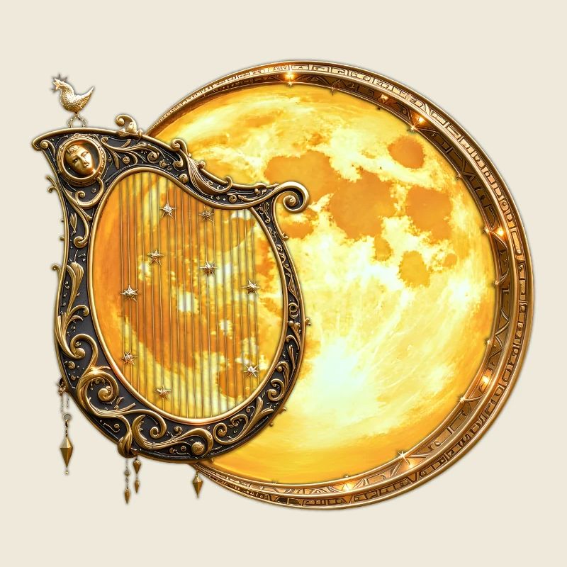 Harpe Lunaire d’Or