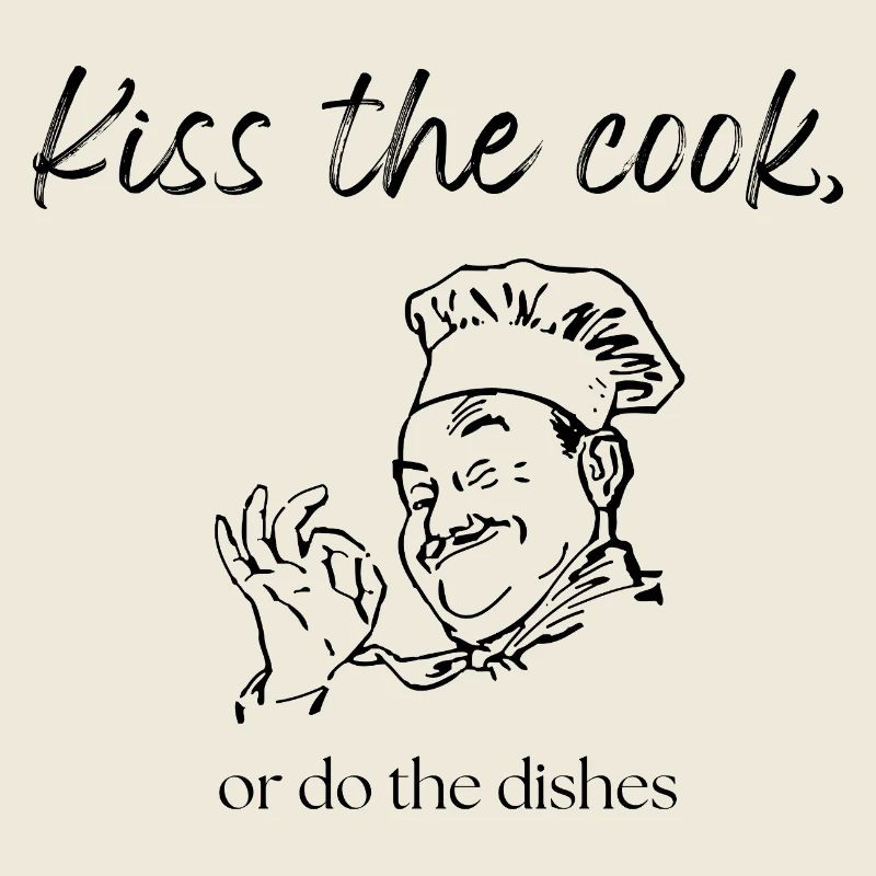 Embrassez le cuisinier