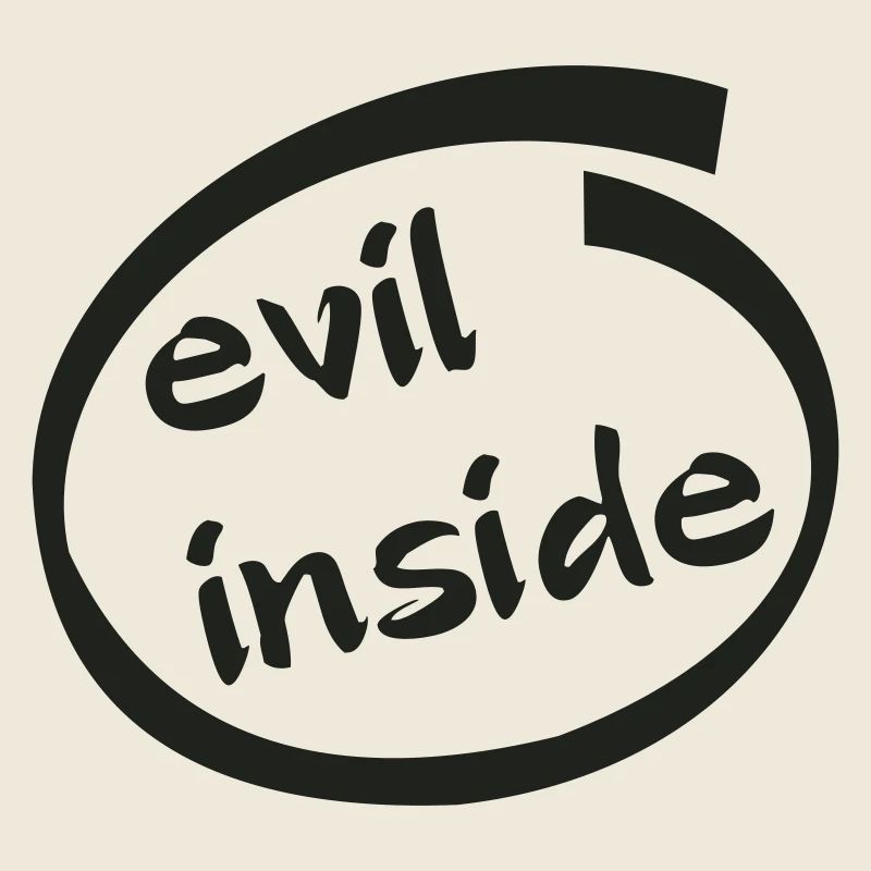 Evil Inside Ring Graphic