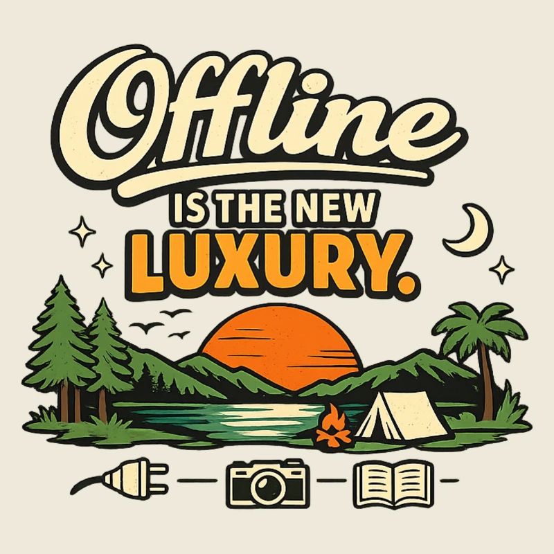 Offline ist der neue Luxus