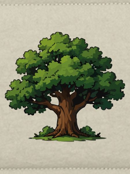 Alter Baum im Waldduft