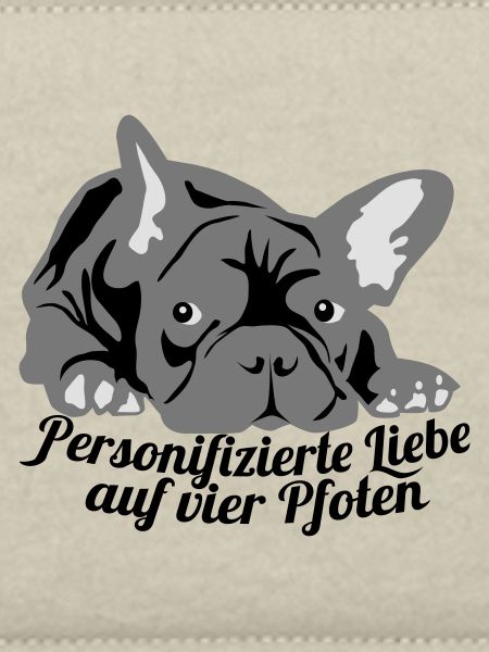 personalized love french bulldog