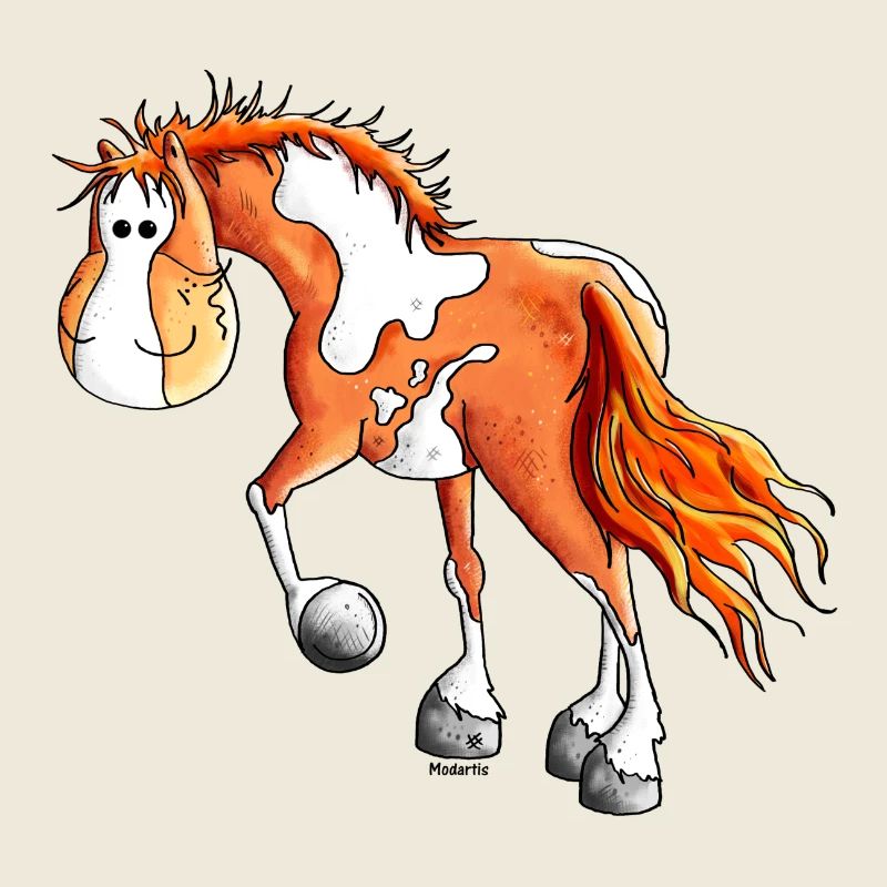 Knuffiger Pinto - Westernpferd