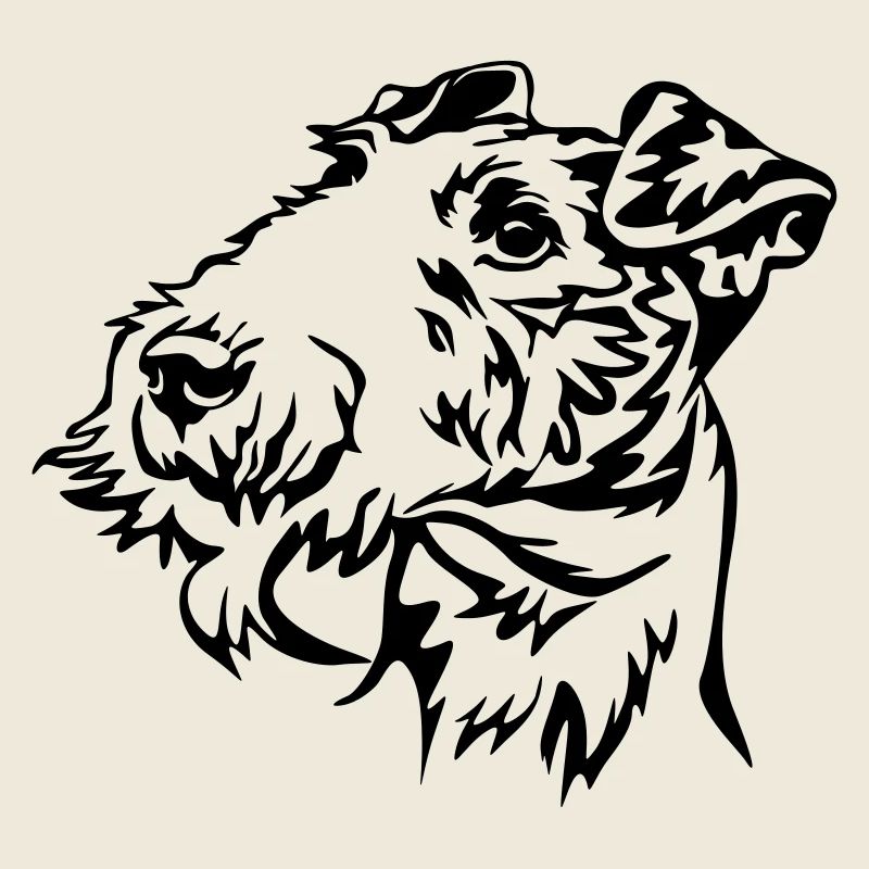 Tête de Fox terrier