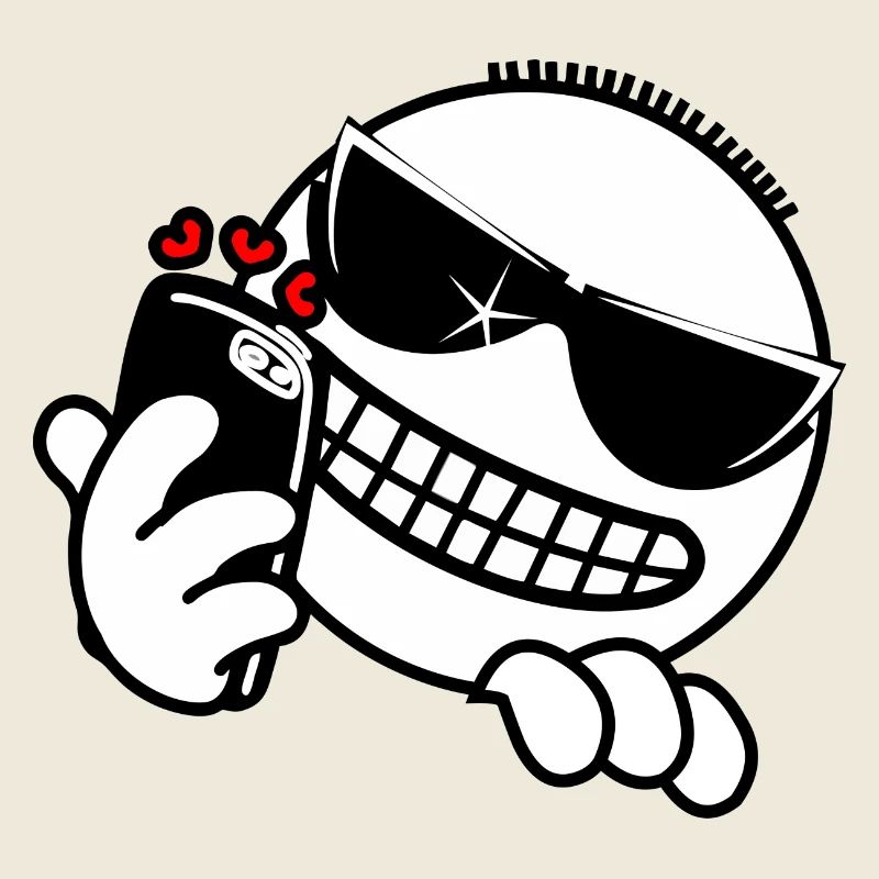 Hacker mit Telefon
