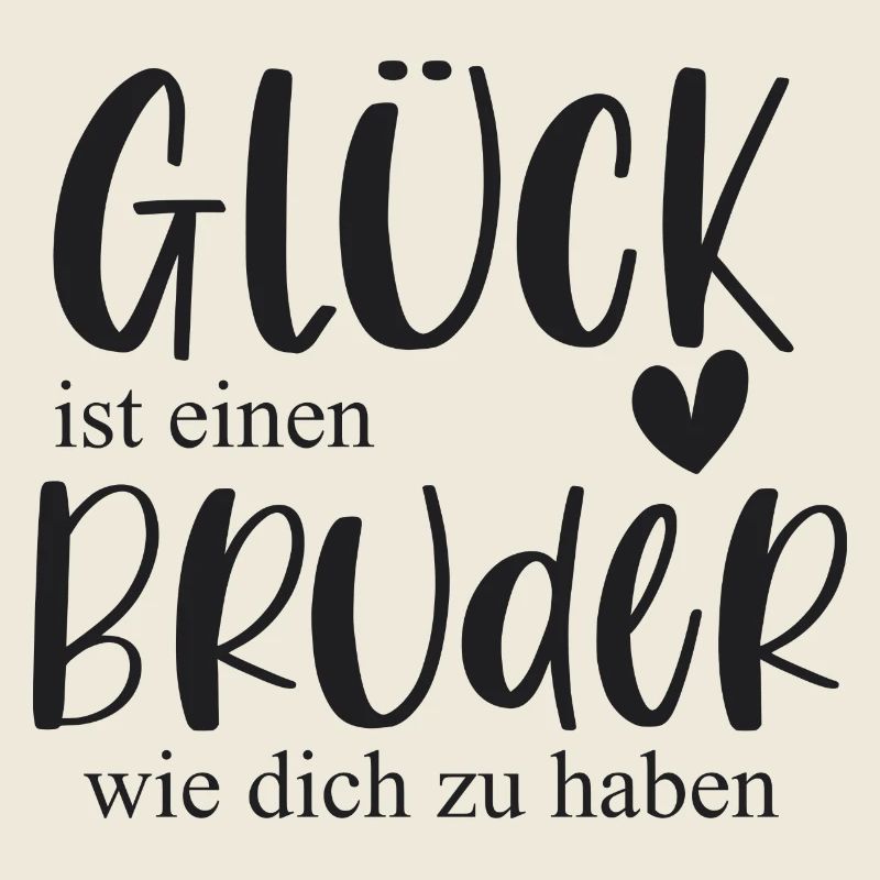 Bruder süßes Geschenk Bedanken
