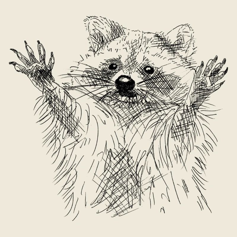 Waschbär