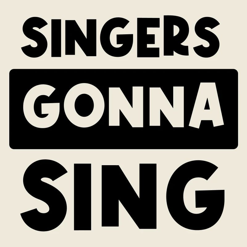 Les chanteurs vont chanter