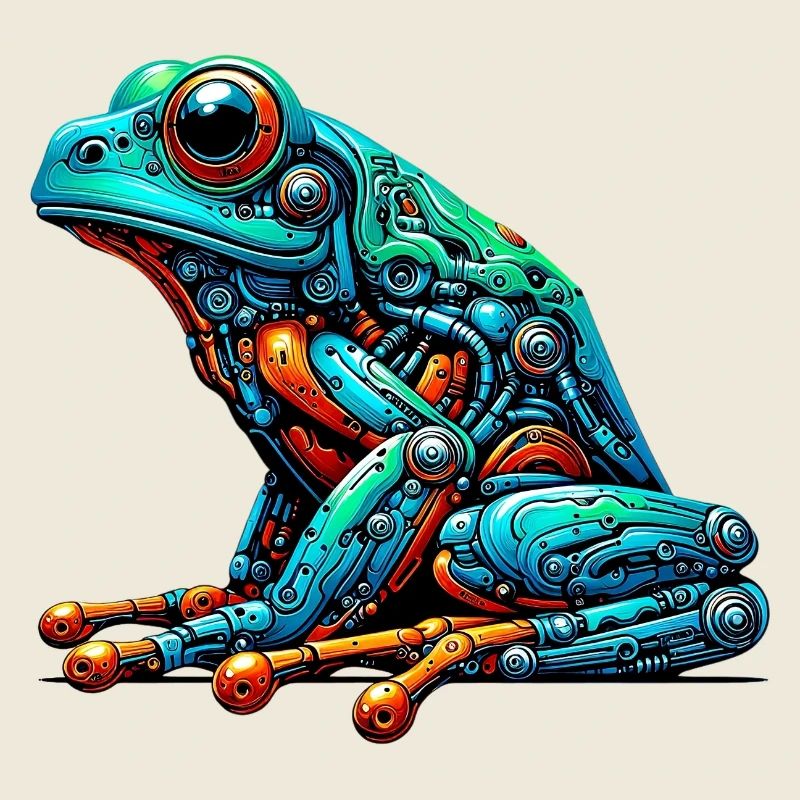Roboter-Frosch