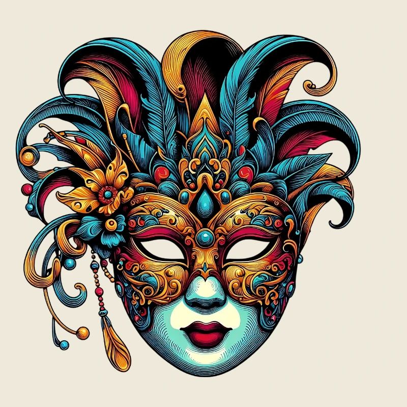 Venice Carnival Mask