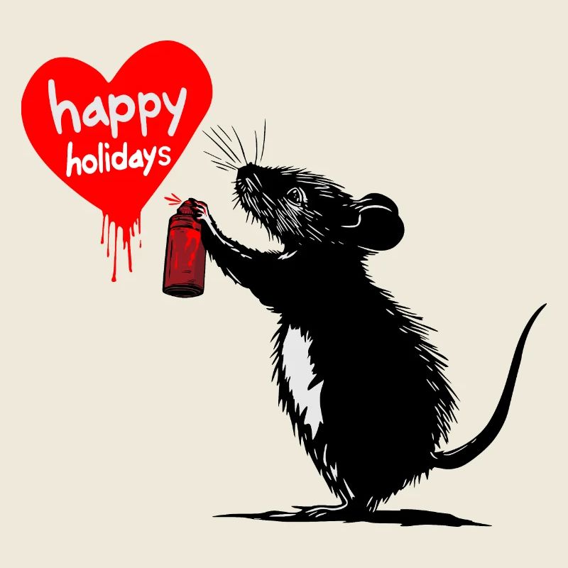 Holiday Rebel: Graffiti Greetings