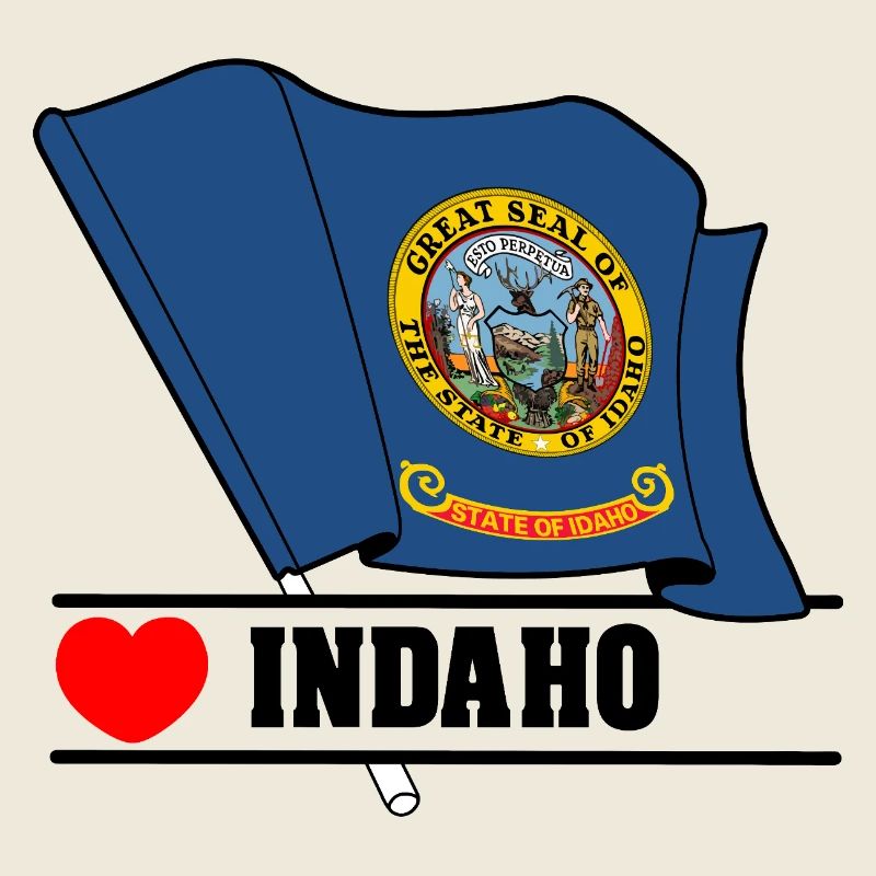 Hinweis Indaho Herz INDAHO
