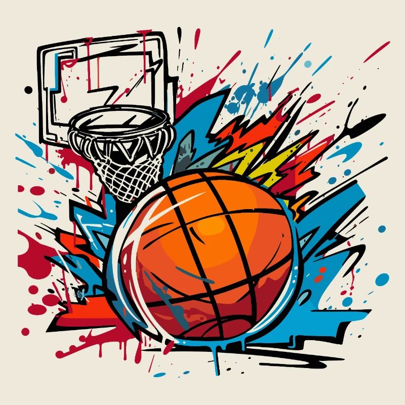 Basketball Graffiti