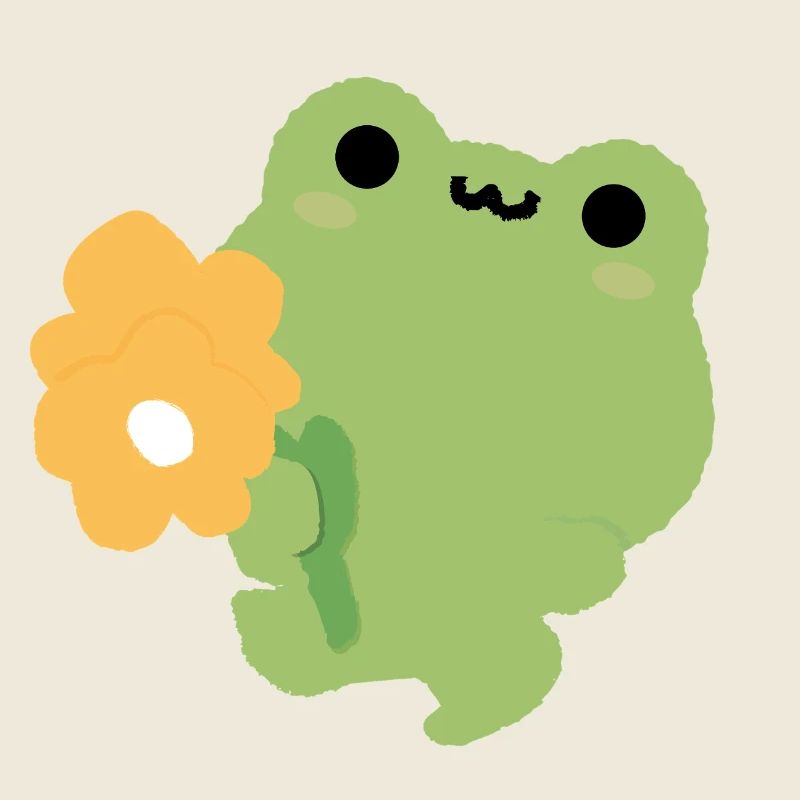 Romantischer Frosch